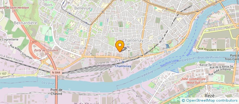 localisation de l'entreprise MONSIEUR YAN MARTIN à NANTES