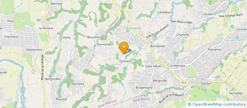 localisation de l'entreprise MONSIEUR YAN MAYEKO  BAIE-MAHAULT