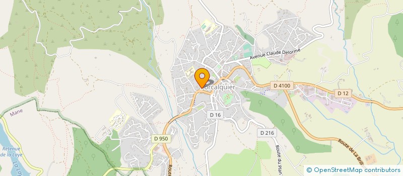 localisation de l'entreprise MONSIEUR YAN MEGY à FORCALQUIER