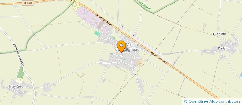 localisation de l'entreprise MONSIEUR YAN MOLET  SAINT-MARTIN-DE-FRAIGNEAU