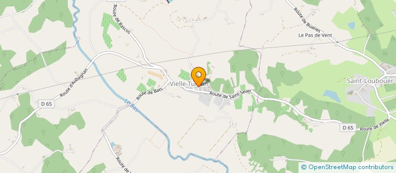 localisation de l'entreprise MONSIEUR YAN MORO  VIELLE-TURSAN