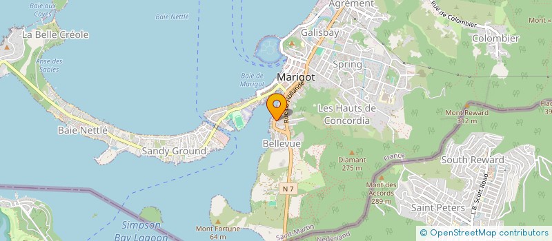 localisation de l'entreprise MONSIEUR YAN PONCHATEAU  SAINT-MARTIN