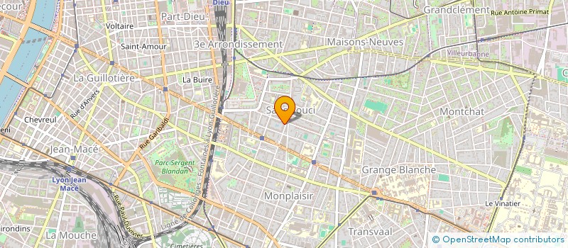 localisation de l'entreprise MONSIEUR YAN SOTRON  LYON