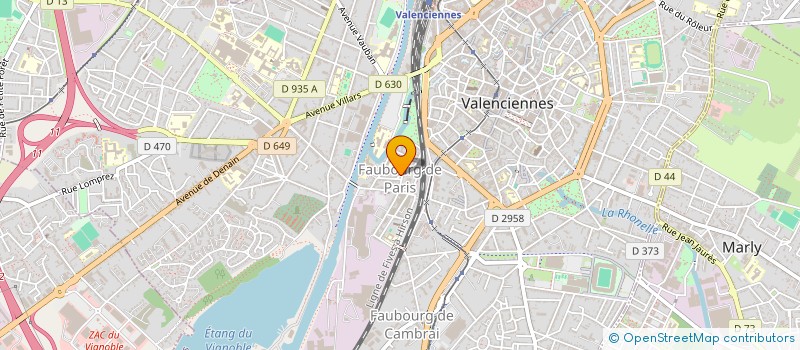 localisation de l'entreprise MONSIEUR YAN TERRIER à VALENCIENNES