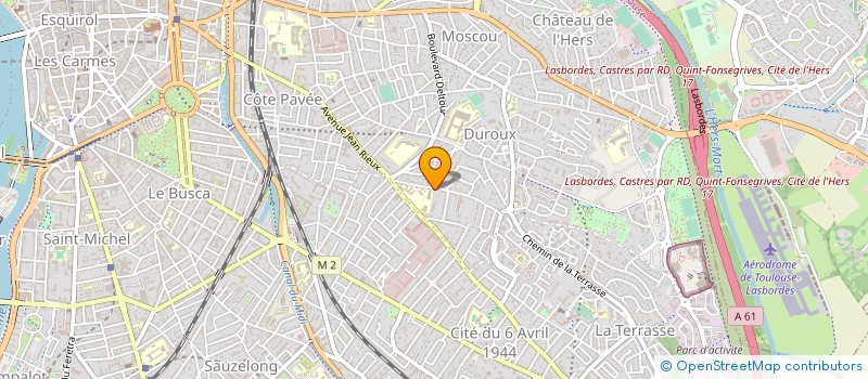 localisation de l'entreprise MONSIEUR YAN THIAUDIERE à TOULOUSE