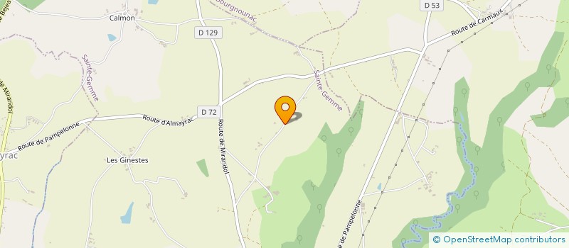 localisation de l'entreprise MONSIEUR YAN VERLEY  SAINTE-GEMME