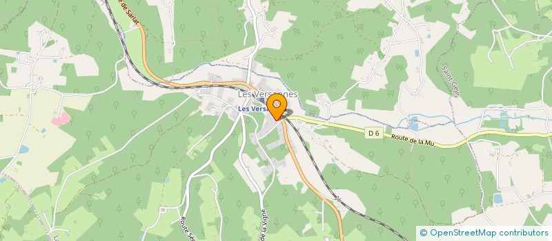 localisation de l'entreprise MONSIEUR YANAEL SUTTER  LA DOUZE