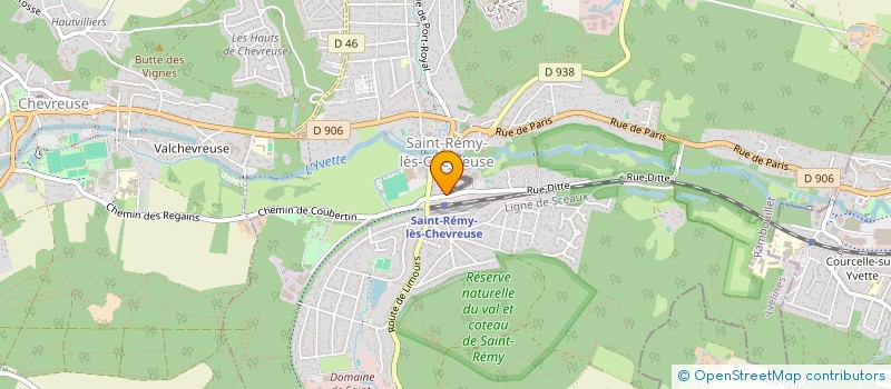 localisation de l'entreprise MONSIEUR YANCEY M'BADI  SAINT-REMY-LES-CHEVREUSE