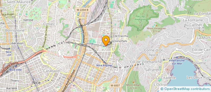 localisation de l'entreprise MONSIEUR YANCOUB MROIVILI  NICE