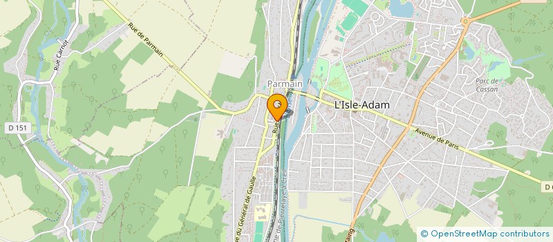 localisation de l'entreprise MONSIEUR YANDA MAZIMBALA  PARMAIN