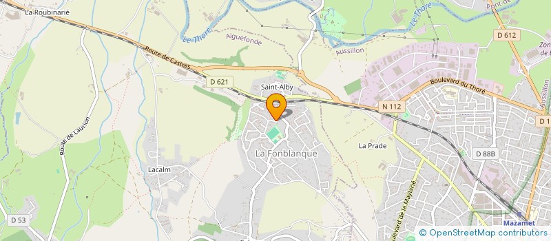 localisation de l'entreprise MONSIEUR YANEL RAMOS  AUSSILLON