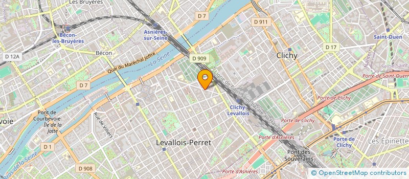 localisation de l'entreprise MONSIEUR YANES JENDOUBI  LEVALLOIS-PERRET