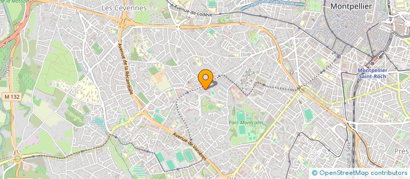 localisation de l'entreprise MONSIEUR YANFRAN MARTIN LOPEZ  MONTPELLIER