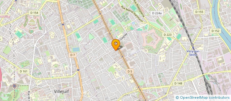localisation de l'entreprise MONSIEUR YANG JUN à VITRY-SUR-SEINE