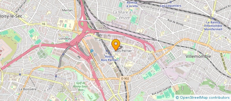 localisation de l'entreprise MONSIEUR YANG QIU à ROSNY-SOUS-BOIS