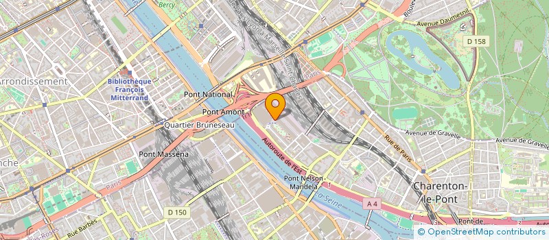 localisation de l'entreprise MONSIEUR YANG WU  CHARENTON-LE-PONT