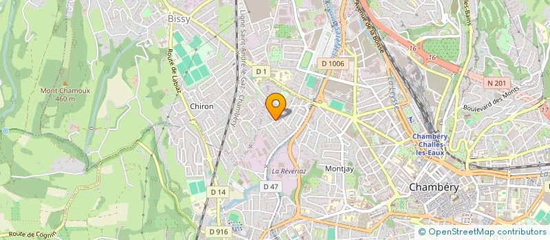 localisation de l'entreprise MONSIEUR YANGJIAN CHEN  COGNIN