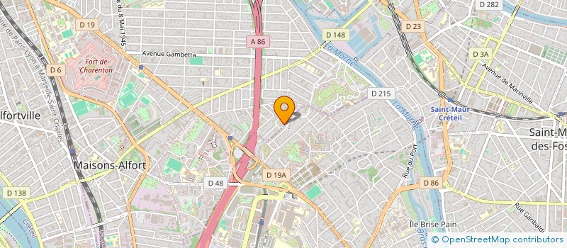 localisation de l'entreprise MONSIEUR YANI BERKAOUI  MAISONS-ALFORT