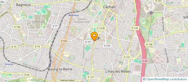 localisation de l'entreprise MONSIEUR YANI BOUKHEZAR  CACHAN