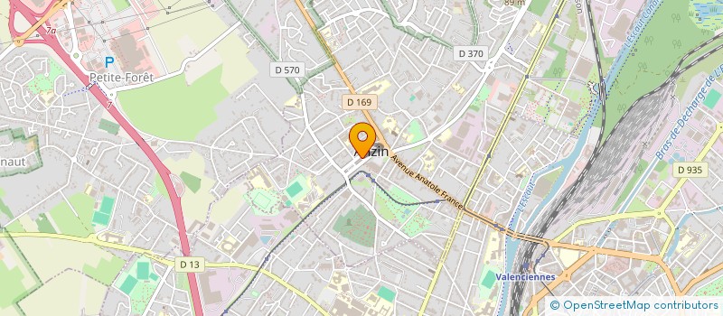 localisation de l'entreprise MONSIEUR YANI DJAROUN  ANZIN