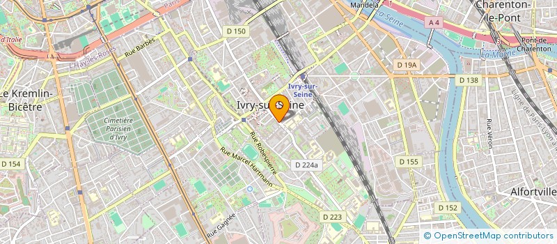 localisation de l'entreprise MONSIEUR YANI FARAH  IVRY-SUR-SEINE