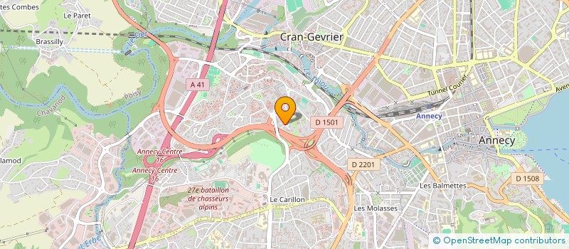 localisation de l'entreprise MONSIEUR YANI HAMCHAOUI  ANNECY