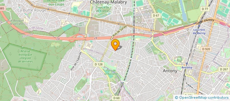 localisation de l'entreprise MONSIEUR YANI OUTTAGARTS à ANTONY