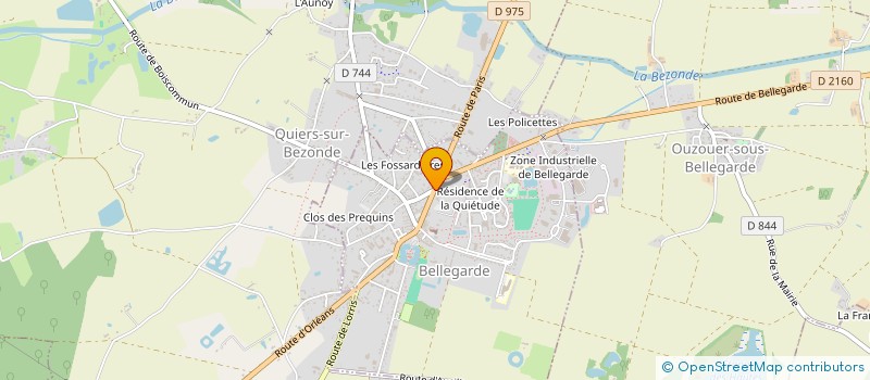 localisation de l'entreprise MONSIEUR YANIC JOBET à BELLEGARDE