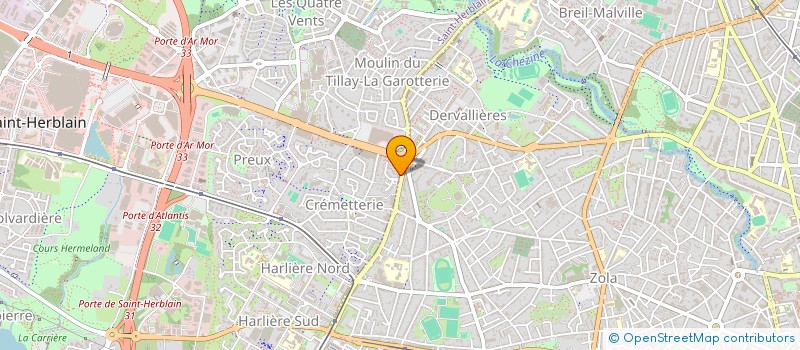 localisation de l'entreprise MONSIEUR YANICE CADERSAH à NANTES