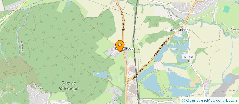 localisation de l'entreprise MONSIEUR YANICK AUBERTIN  MANOM