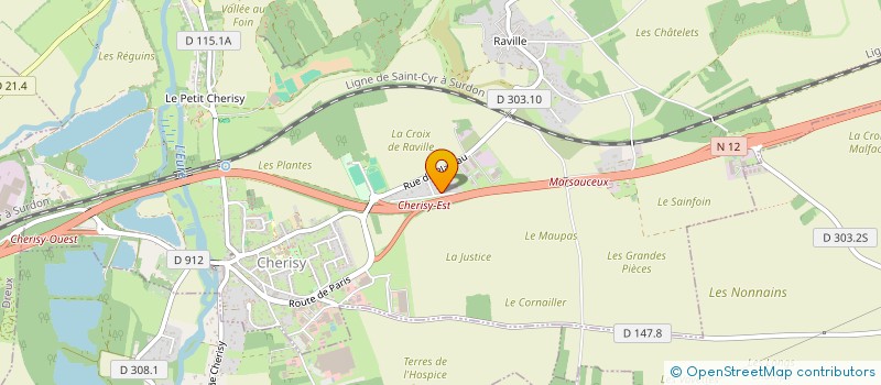 localisation de l'entreprise MONSIEUR YANICK CHATELAIN à CHERISY