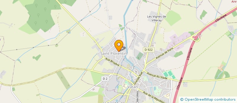 localisation de l'entreprise MONSIEUR YANICK COMPAIN à SAINT-FLORENTIN