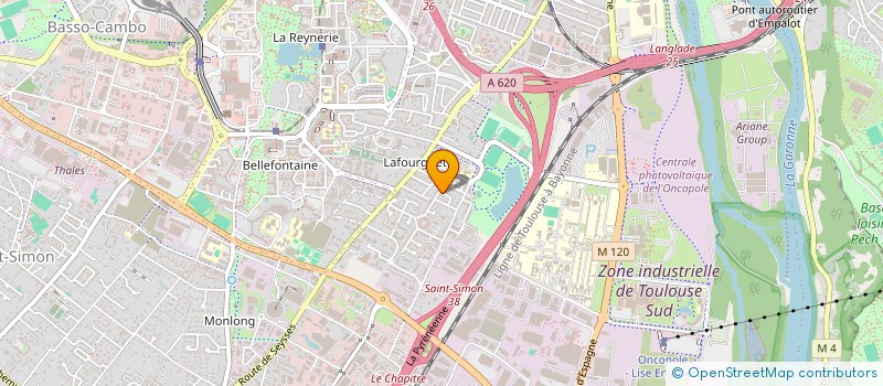 localisation de l'entreprise MONSIEUR YANICK DELL ACQUA à TOULOUSE