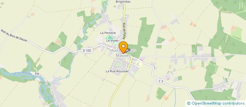localisation de l'entreprise MONSIEUR YANICK DENIME à HUISSEAU-SUR-MAUVES