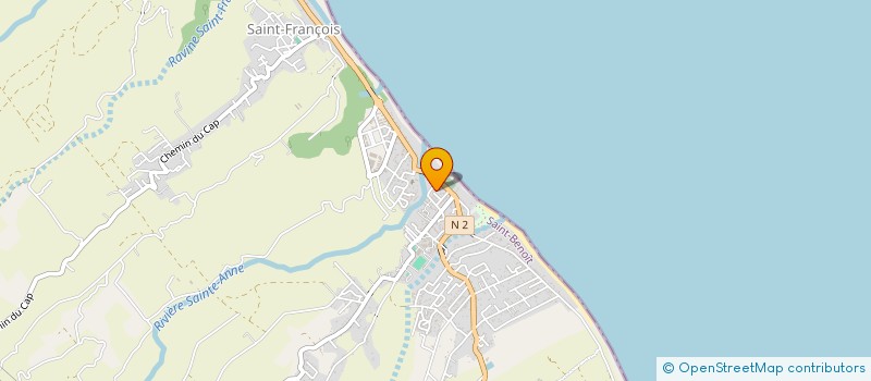 localisation de l'entreprise MONSIEUR YANICK LEBEAU  SAINT-BENOIT