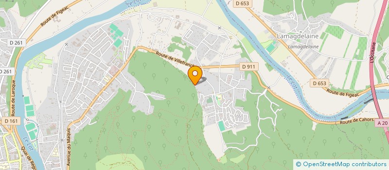 localisation de l'entreprise MONSIEUR YANICK THIRARD  CAHORS