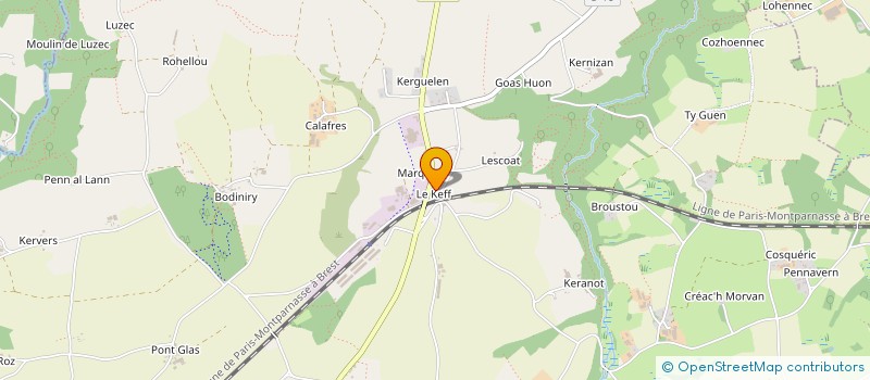 localisation de l'entreprise MONSIEUR YANIER HERRERA ROURA  SAINT-THEGONNEC LOC-EGUINER