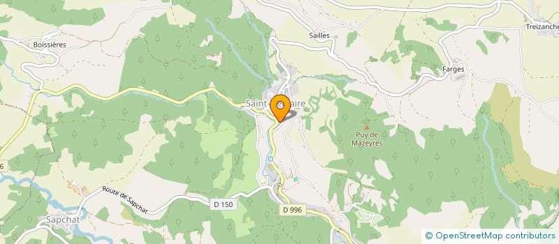 localisation de l'entreprise MONSIEUR YANIK GIRARD  SAINT-NECTAIRE