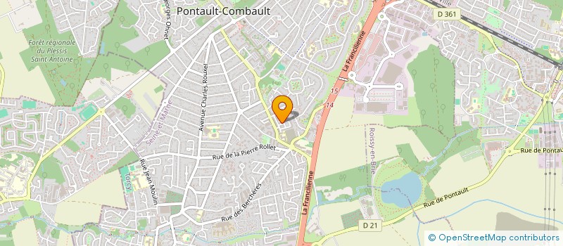localisation de l'entreprise MONSIEUR YANIS ABADI à PONTAULT-COMBAULT