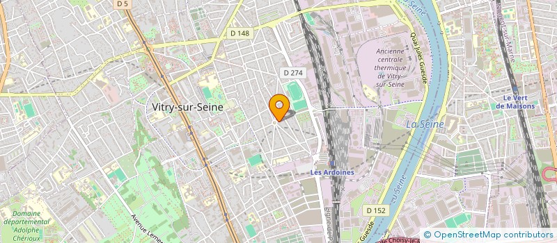 localisation de l'entreprise MONSIEUR YANIS ABAS  VITRY-SUR-SEINE