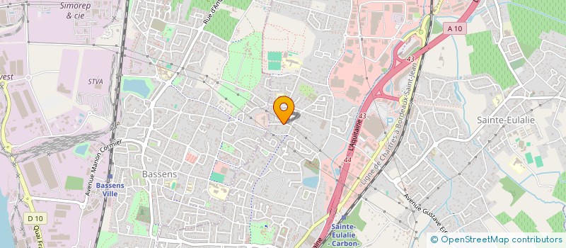 localisation de l'entreprise MONSIEUR YANIS ABID  CARBON-BLANC