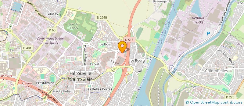 localisation de l'entreprise MONSIEUR YANIS ABOUNACER à HEROUVILLE-SAINT-CLAIR