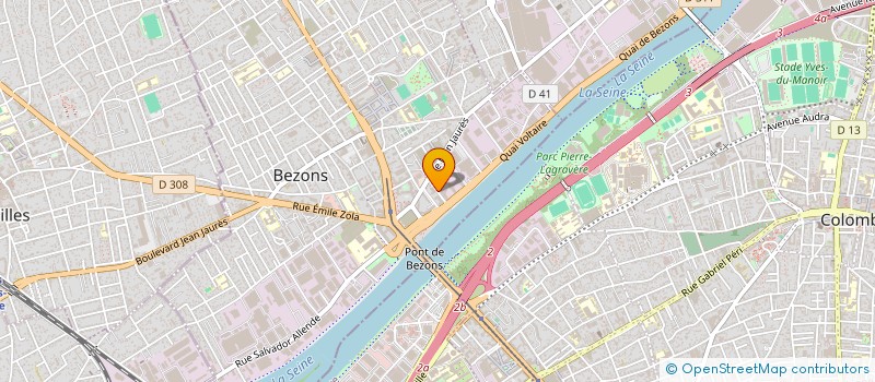 localisation de l'entreprise MONSIEUR YANIS AIT HAMMOU  BEZONS