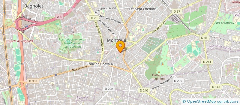 localisation de l'entreprise MONSIEUR YANIS AIT OUAKLI à MONTREUIL