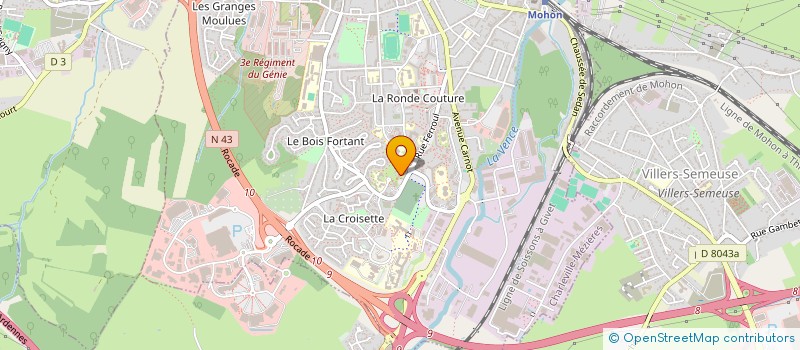 localisation de l'entreprise MONSIEUR YANIS AIT OUKACI à CHARLEVILLE-MEZIERES