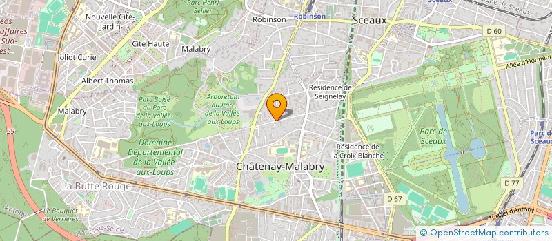 localisation de l'entreprise MONSIEUR YANIS ALOUACHE  CHATENAY-MALABRY