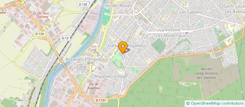 localisation de l'entreprise MONSIEUR YANIS AMRANE  COMPIEGNE