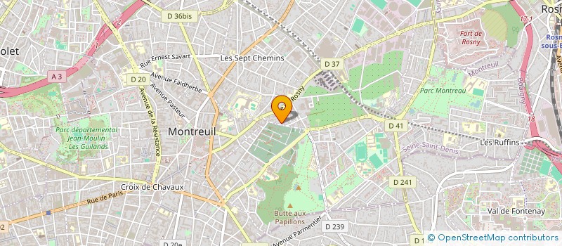 localisation de l'entreprise MONSIEUR YANIS AZIZ à MONTREUIL