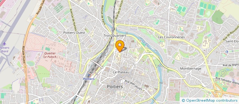 localisation de l'entreprise MONSIEUR YANIS AZZOUNI  POITIERS