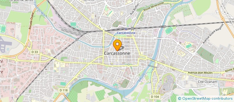 localisation de l'entreprise MONSIEUR YANIS BAAL à CARCASSONNE